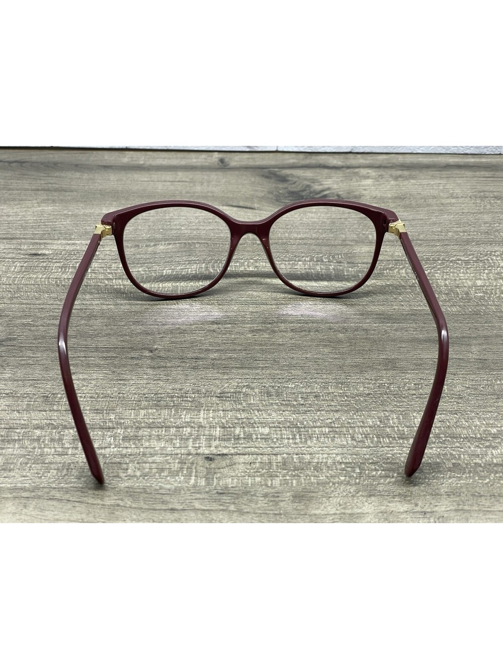 Swarovski Authentic Eyeglasses Frames SK 2002 1008 Maroon / Jeweled 51-17-140 - Picture 7 of 12